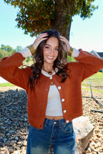 Load image into Gallery viewer, Color Block Cardigan
