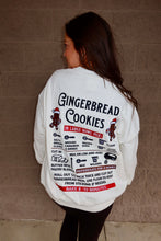 Load image into Gallery viewer, Gingerbread Recipe Embroider Sweatshirt
