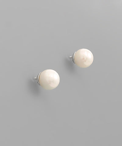 8mm Pearl Studs
