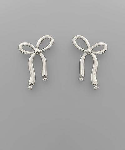 Balloon Bow Earrings