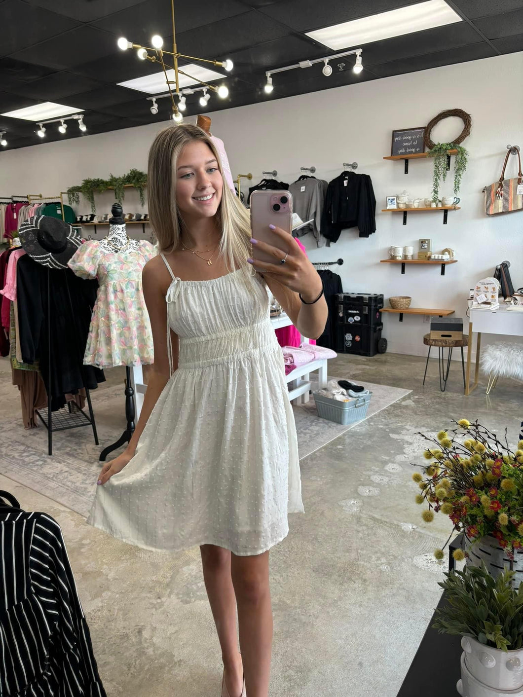 Hint of Sparkle Sun Dress