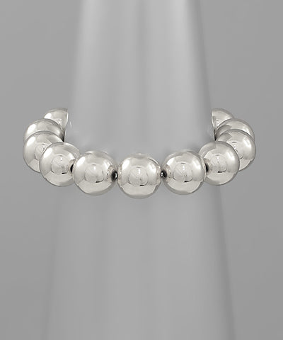 14mm CCB Ball Bead Bracelet