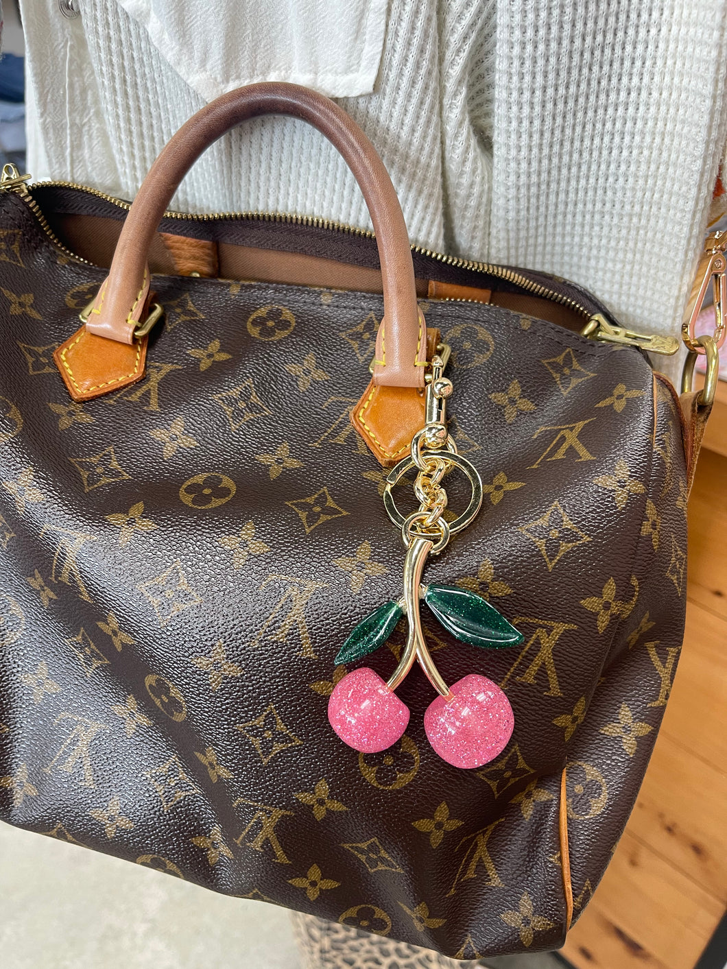Cherry Bag Charm