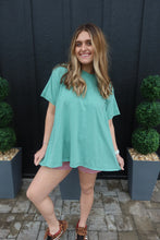 Load image into Gallery viewer, COTTON DROP SHOULDER OVERSIZED TOP
