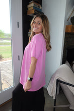 Load image into Gallery viewer, COTTON DROP SHOULDER OVERSIZED TOP
