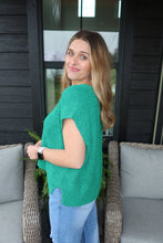 Load image into Gallery viewer, SPLIT-NECK SIDE SLIT PULLOVER
