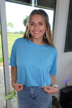 Load image into Gallery viewer, Oversized Front Pocket Boyfriend Tee
