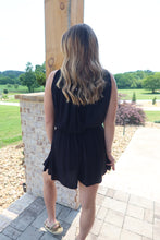 Load image into Gallery viewer, Crinkle Romper w/ Open Back
