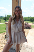 Load image into Gallery viewer, Crinkle Romper w/ Open Back
