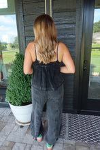 Load image into Gallery viewer, Mineral Washed Crinkle Gauze Baby Doll Top
