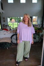 Load image into Gallery viewer, Side Contrast And Lace Detailed Track Pants
