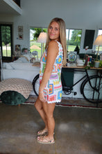 Load image into Gallery viewer, Ric Rac Trimmed Tropical Vacay Summer Romper
