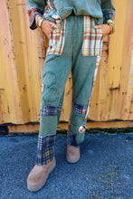 Load image into Gallery viewer, Plaid Daisy Pants
