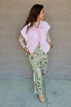 Load image into Gallery viewer, Beige Camo Twill Cargo Pants
