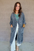 Load image into Gallery viewer, French Terry Oversized Cardigan (2 Colors)
