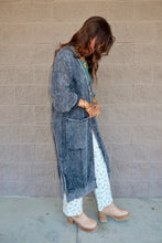 Load image into Gallery viewer, French Terry Oversized Cardigan (2 Colors)
