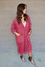 Load image into Gallery viewer, French Terry Oversized Cardigan (2 Colors)
