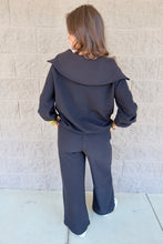 Load image into Gallery viewer, Ribbed High Neck Half Zip Pullover &amp; Pants Set
