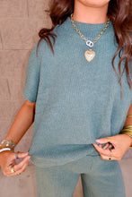 Load image into Gallery viewer, Sweater Boxy Top &amp; Long Pants Set
