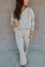 Load image into Gallery viewer, Fleece Raglan Sleeve Pullover &amp; Sweatpants Set
