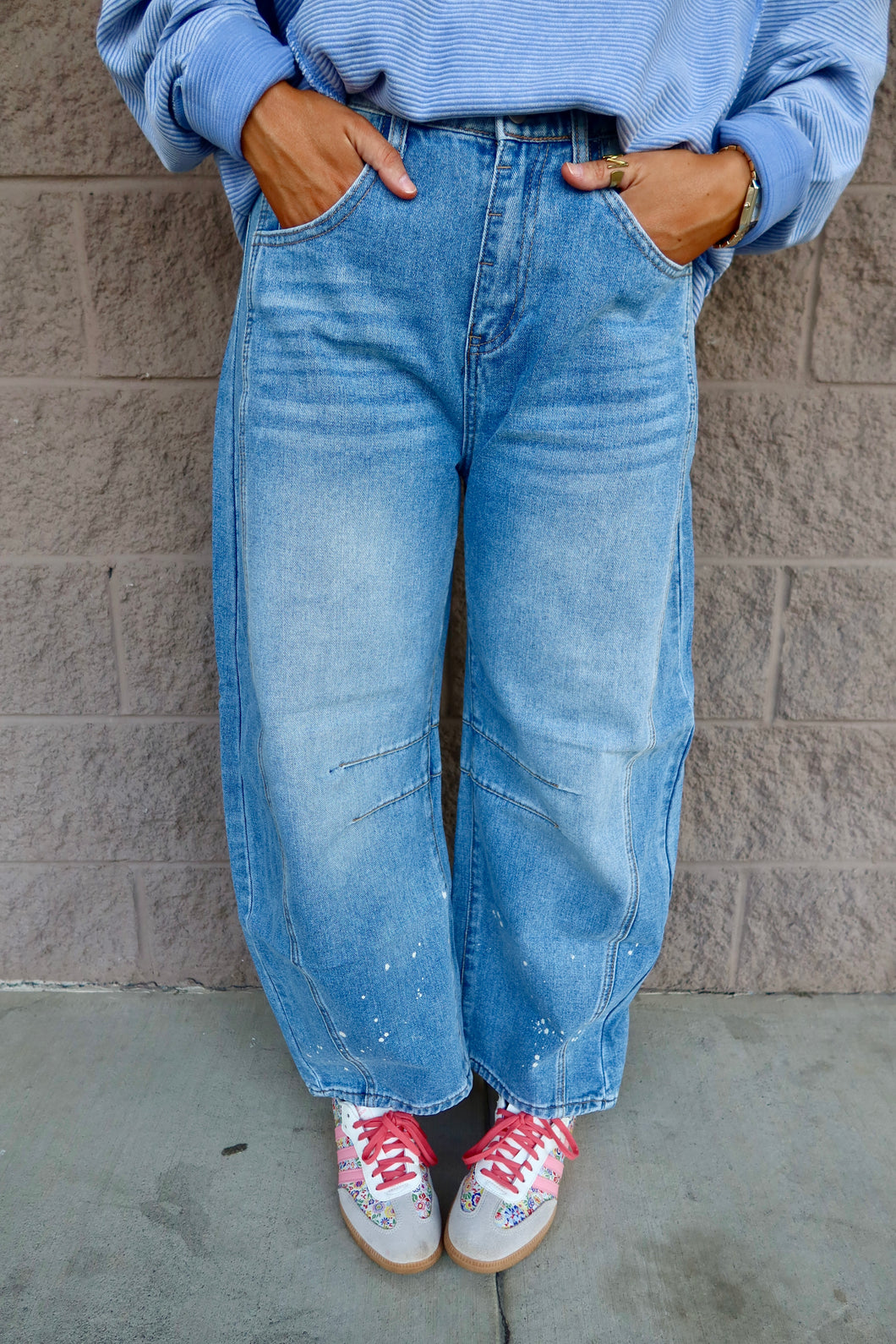 Rogue Canvas Barrel Jeans