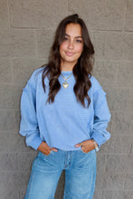 Load image into Gallery viewer, Acid Washed Double Ribbed Pullover
