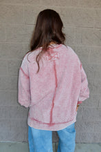 Load image into Gallery viewer, Acid Washed Double Ribbed Pullover
