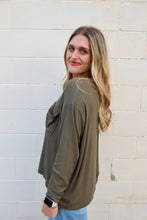 Load image into Gallery viewer, Ribbed Dolman Sleeve Top
