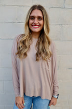 Load image into Gallery viewer, Ribbed Dolman Sleeve Top
