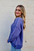 Load image into Gallery viewer, Exposed Seam Two Tone Sweater
