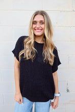 Load image into Gallery viewer, Short Sleeve Round Neck Sweater
