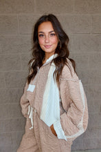 Load image into Gallery viewer, Quilted Hoodie Top
