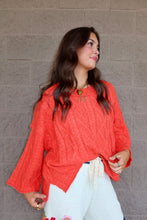 Load image into Gallery viewer, Sabrina Cable Sweater
