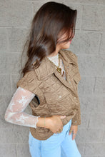 Load image into Gallery viewer, Quilted Bomber Jacket
