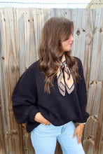 Load image into Gallery viewer, Side Slit Oversized Sweater
