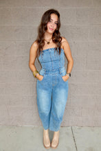 Load image into Gallery viewer, Blue Hour Barrel Jumpsuit
