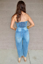 Load image into Gallery viewer, Blue Hour Barrel Jumpsuit
