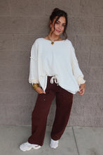 Load image into Gallery viewer, Drawstring Pockets Straight Leg Pants
