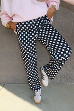 Load image into Gallery viewer, Black &amp; White Polka Dots Soft Boxer Pants
