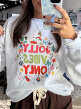 Load image into Gallery viewer, Jolly Vibes Only Sweatshirt
