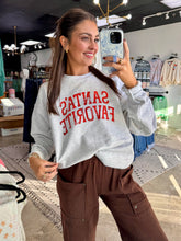 Load image into Gallery viewer, Santa&#39;s Fav Sweatshirt

