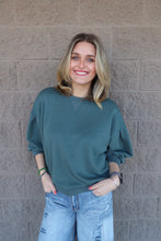 Load image into Gallery viewer, Scuba Dolman Sleeve Pullover (4 Colors)
