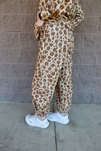 Load image into Gallery viewer, Leopard French Terry Pants
