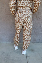 Load image into Gallery viewer, Leopard French Terry Pants
