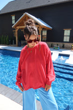Load image into Gallery viewer, Oversized Cross Detail Open Back Long Sleeve (3 Colors)
