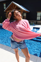 Load image into Gallery viewer, Oversized Cross Detail Open Back Long Sleeve (3 Colors)
