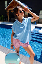 Load image into Gallery viewer, Sleeveless Polo Oversized Top (2 Colors)

