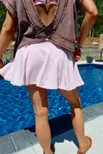 Load image into Gallery viewer, Acid Washed Mid Waist Flowy Skort (5 Colors)

