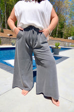 Load image into Gallery viewer, French Terry Washed Pants- (Curvy) (4 Colors)
