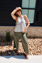 Load image into Gallery viewer, Strawberry Print Tie-Side Cami Top
